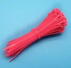 Bridas para cables autoblocantes de nailon, 100/150/200mm, plástico multicolor, correas para envolver cables con cremallera, organizador de sujeción de cables DIY - imagen 4