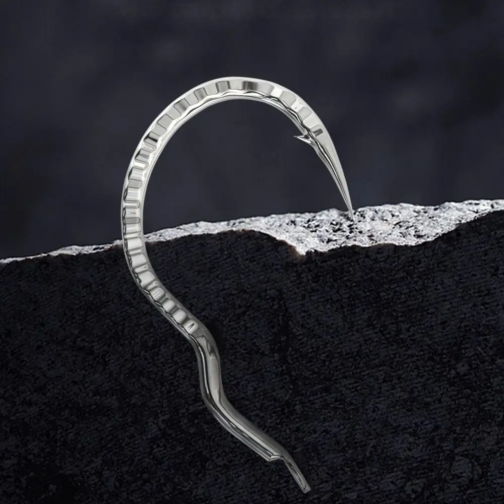 20 piezas, venta al por mayor, anzuelos de pesca de marcha atrás automática, nuevo diseño, anzuelos de pesca antideslizantes y a prueba de escape a escala de dragón para una captura segura