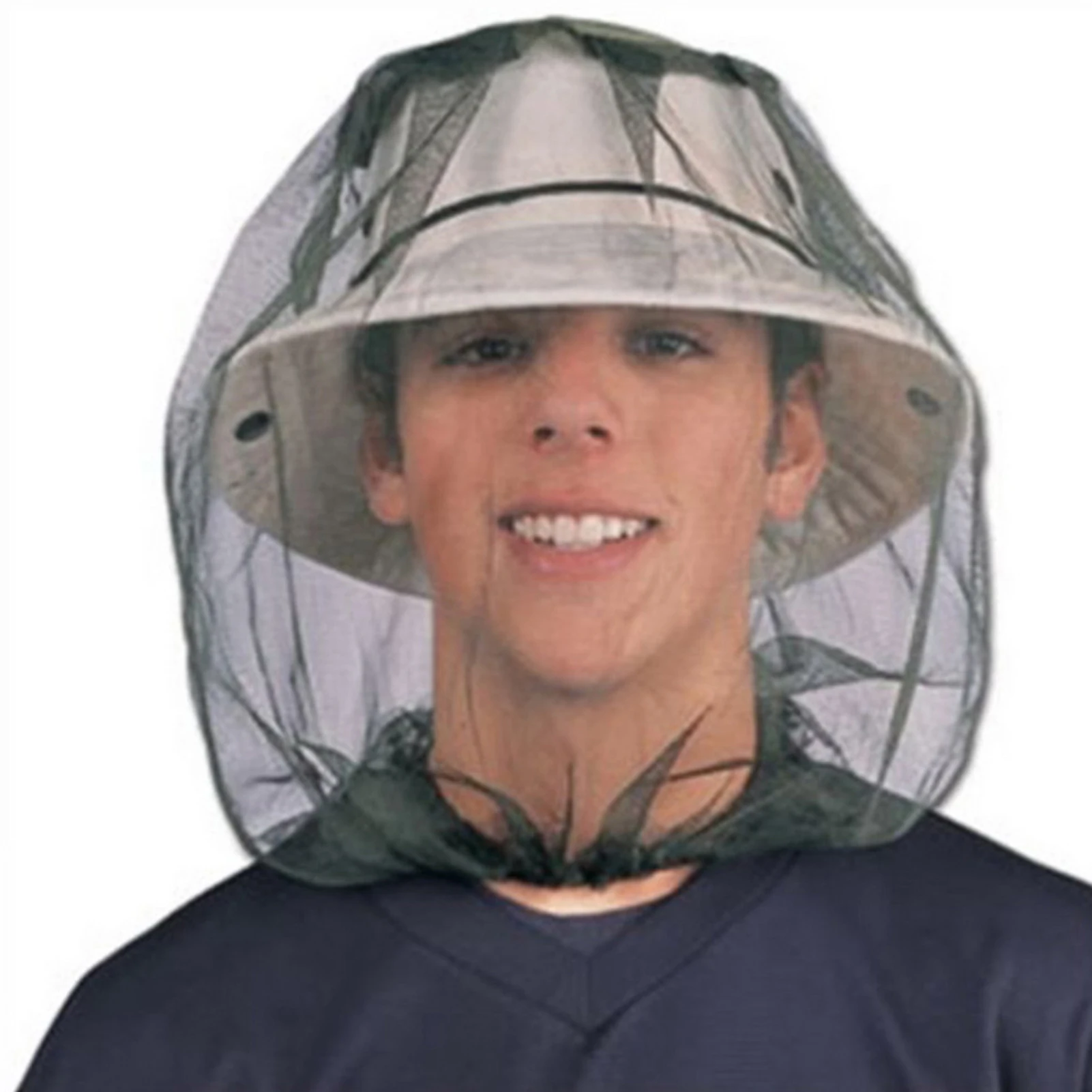 Protector facial de malla antimosquitos para pesca – Cobertura completa - imagen 4