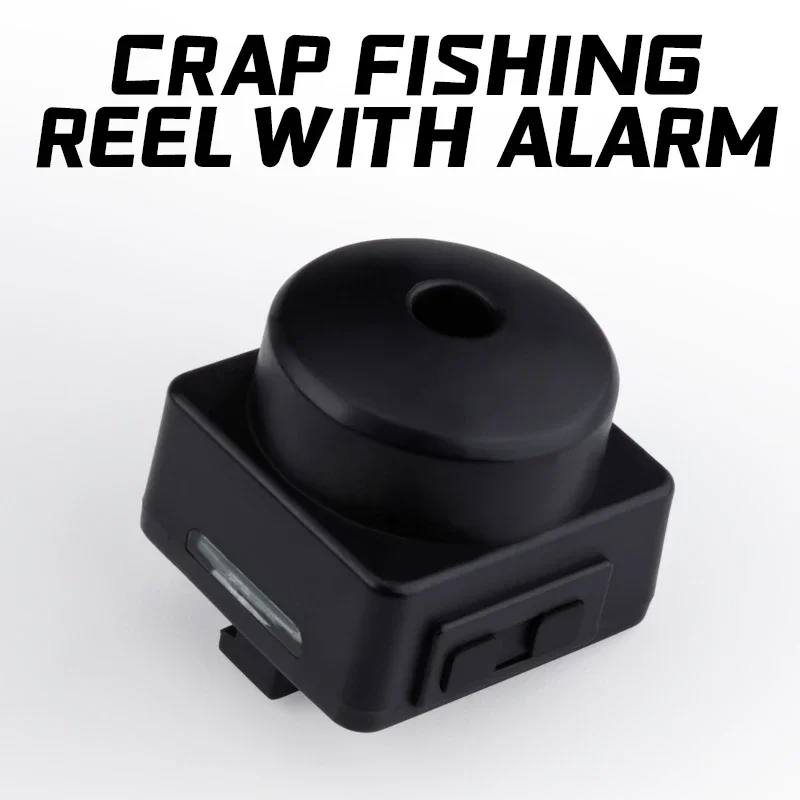 Carrete Spinning DEUKIO Doble Freno y Alarma – Mango CNC para Carpa