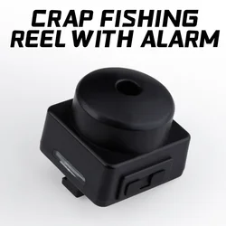 Carrete Spinning DEUKIO Doble Freno y Alarma – Mango CNC para Carpa