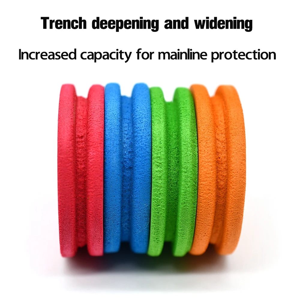 MNFT 20 unids/lote tablero de bobinado sedal aparejos bobina de espuma accesorios de línea principal de pesca - imagen 4