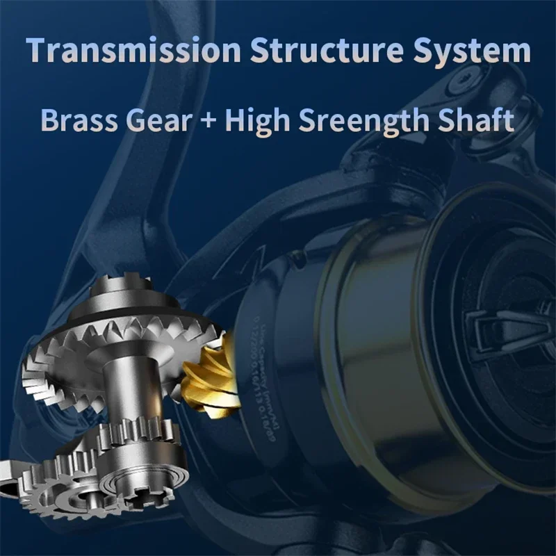 Carrete giratorio Mavllos Resolute 147g para pesca de lubina ligera relación 5,4:1 arrastre máximo 6kg 500-2000 tamaño marco de carbono carrete giratorio para trucha - imagen 5