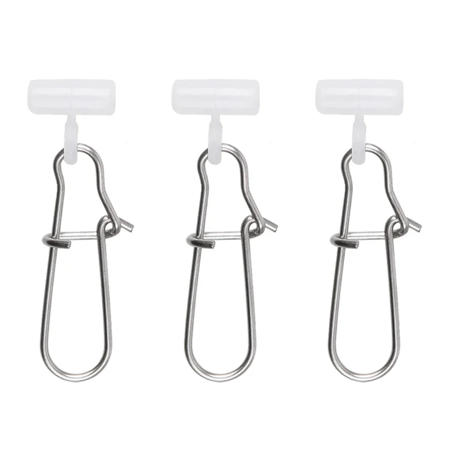 Duo Conectores de plomo deslizantes en acero inoxidable con broche - imagen 5