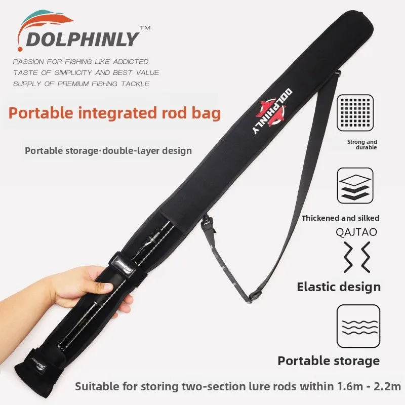 Funda para cañas de pesca Luya – Doble capa con correa de hombro - imagen 5