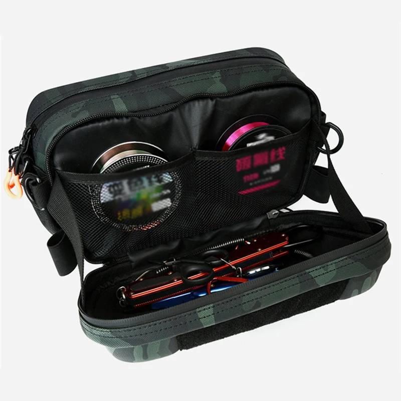 Bolsa de pecho de pesca, nueva bolsa de cintura multifuncional para señuelos, bolsa de un solo hombro para pesca al aire libre, bolsa cruzada de almacenamiento de aparejos de pesca - imagen 3