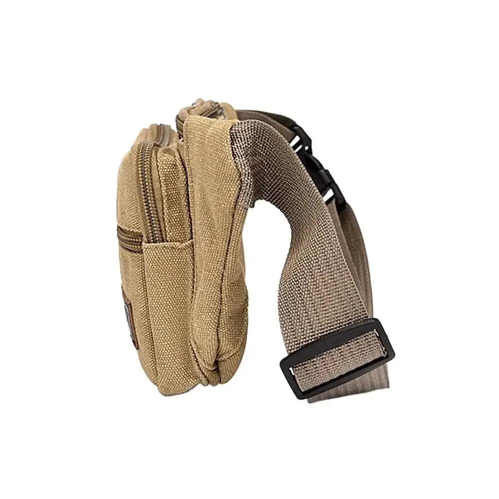 Compacto y versátil Este cinturón de servicios públicos presenta una bolsa con cremallera para un fácil almacenamiento