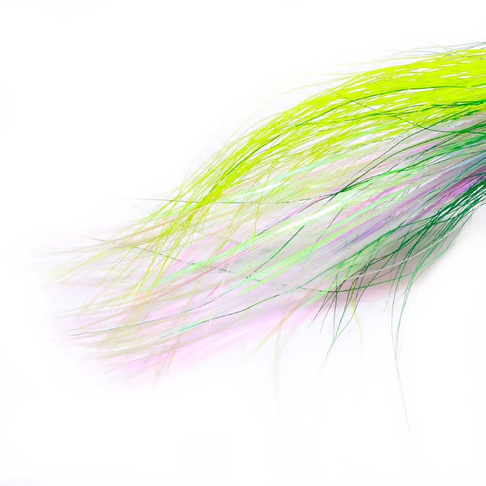 Anzuelo Jig Head de plomo con ojo grande y pluma - imagen 5