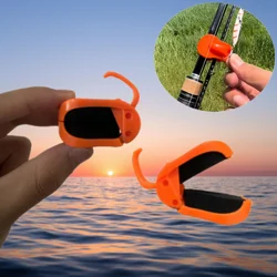 Clip para caña de pescar de conexión rápida, soporte de 1 mano sin herramientas para cañas de agua dulce de 2 piezas, organizador de aparejos de agarre seguro, 2 uds.