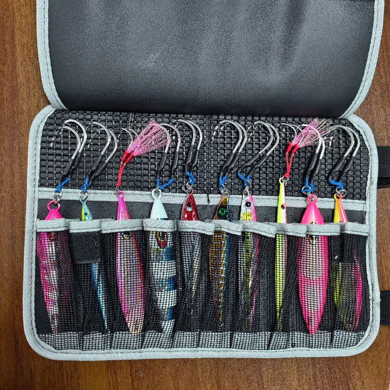 Estuche enrollable para señuelos Obsession Bait Wallet – 10 bolsillos