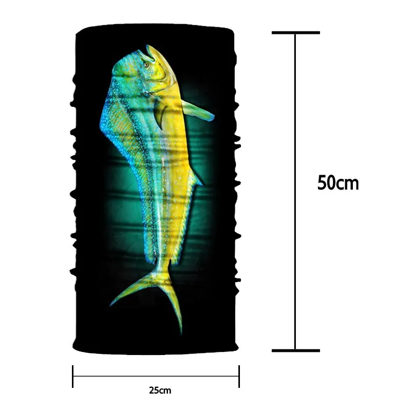 Bufandas sin costuras, 4 Uds., protector solar para pesca, máscaras faciales, protección UV, tubos transpirables a prueba de viento para el cuello, Bandana mágica, Buffs para ciclismo - imagen 2