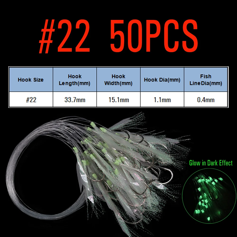 50PCS Size 22