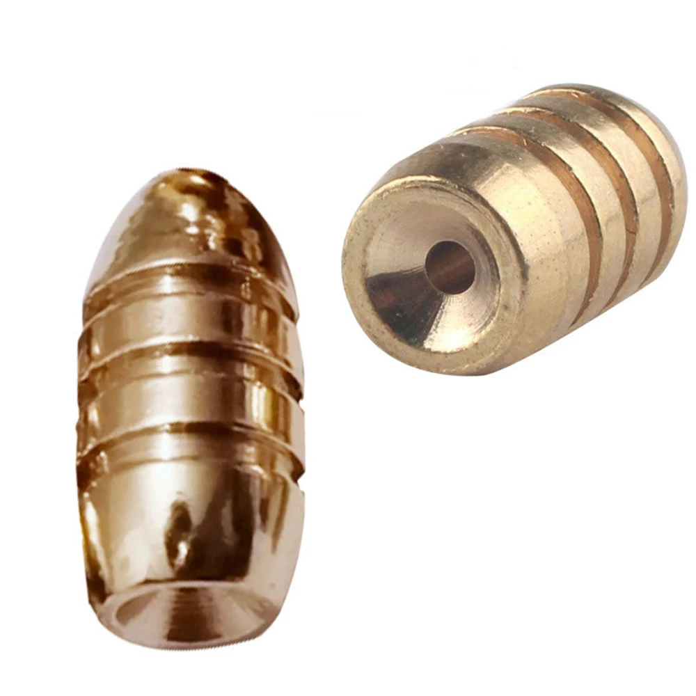 Plomos bala cobre y oro para pesca marítima – Accesorios señuelo - imagen 4