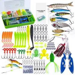 Goture Kit VIB mixtos de Señuelos – suaves y Popper para agua dulce