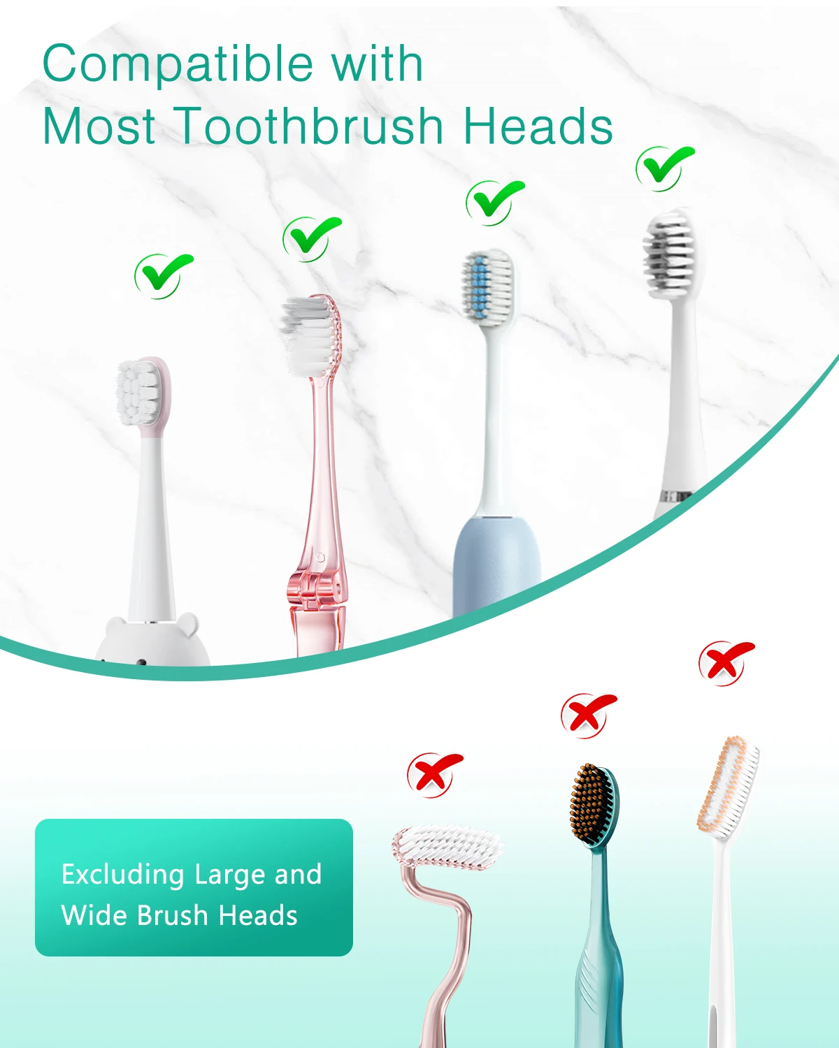 Esterilizador UV para cepillos de dientes recargable con secado - imagen 2