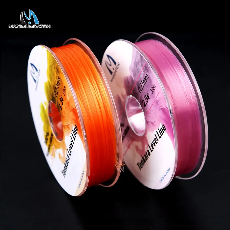 MAXIMUMCATCH Tenkara fluorocarbono Pro Level para línea de mosca - imagen 3