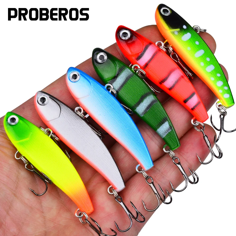 Proberos 1 pieza nuevas señuelos de pesca, señuelos tipo lápiz, señuelos tipo lápiz que se hunden de fundición larga con anzuelo triple, ojos 3D, ponderados, coloridos, - imagen 2