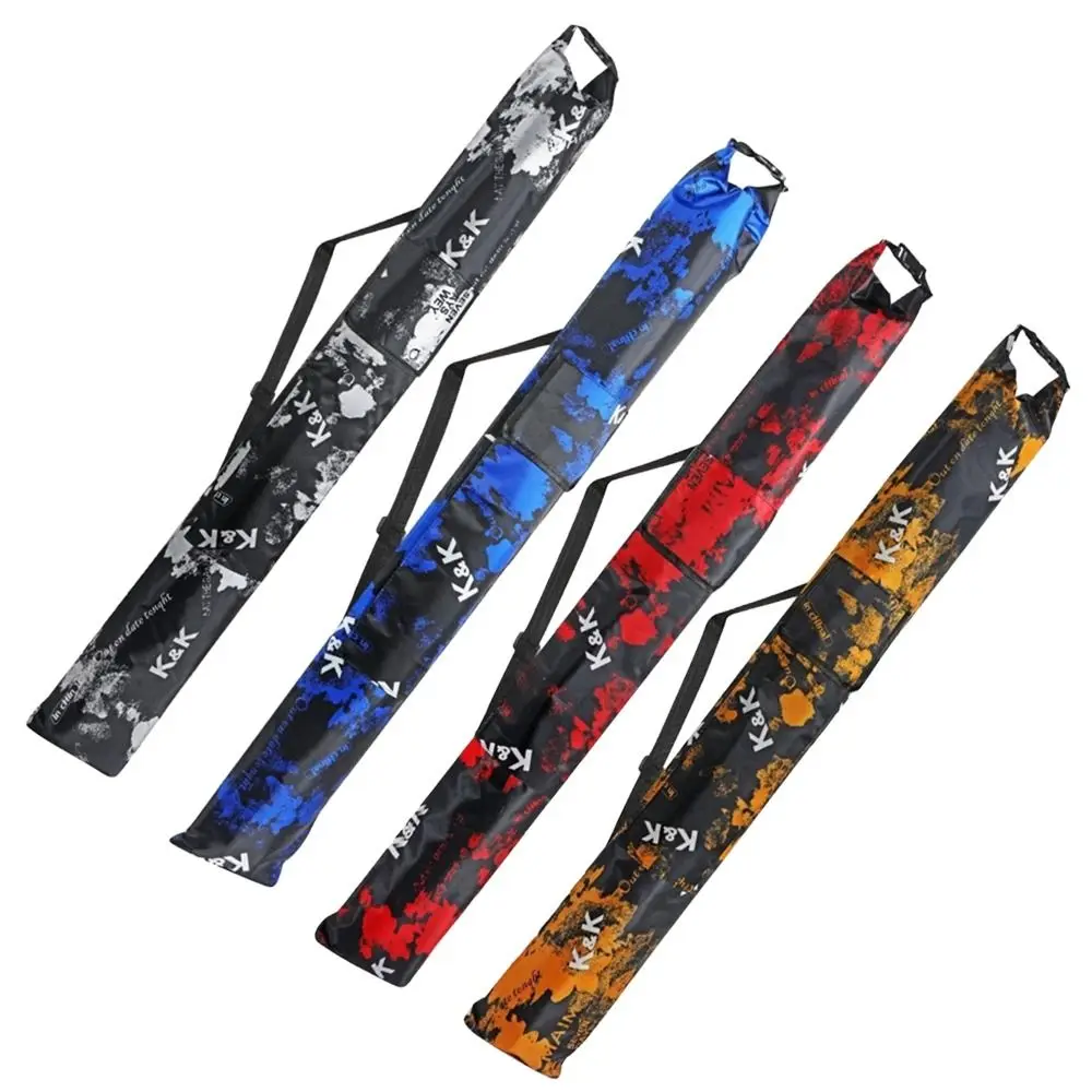 Bolsa de almacenamiento de aparejos de pesca, bolsa impermeable de gran capacidad para caña de pescar, bolsa portátil plegable multifuncional para pesca - imagen 5