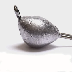 Anzuelos Jig Head tipo crank para vinilo y señuelos blandos