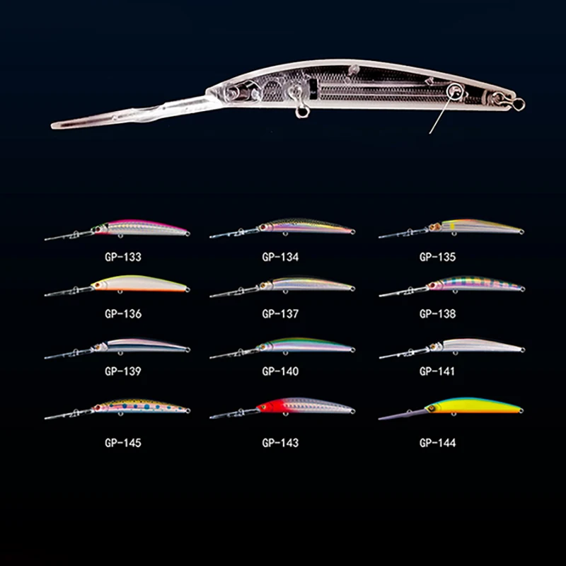 Crankbait Minnow 75SF tungsteno – señuelo lubina depredadores - imagen 3