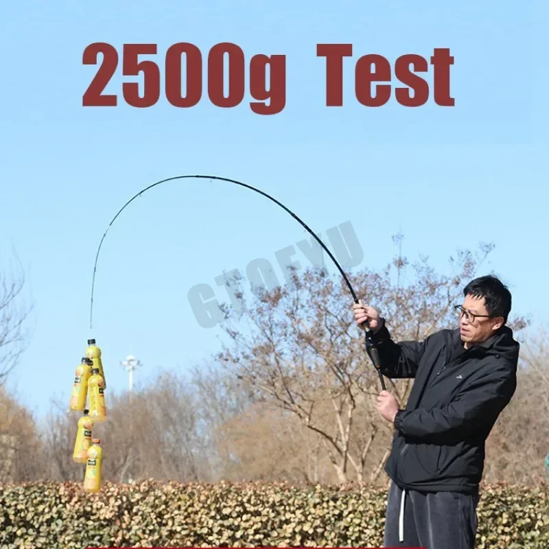 1,8 m 2,1 m 4-5 secciones 3-75g caña de pescar señuelo de fibra de carbono fundición giratoria caña de pescar ligera rápida caña de pescar cebo caña de pescar - imagen 5