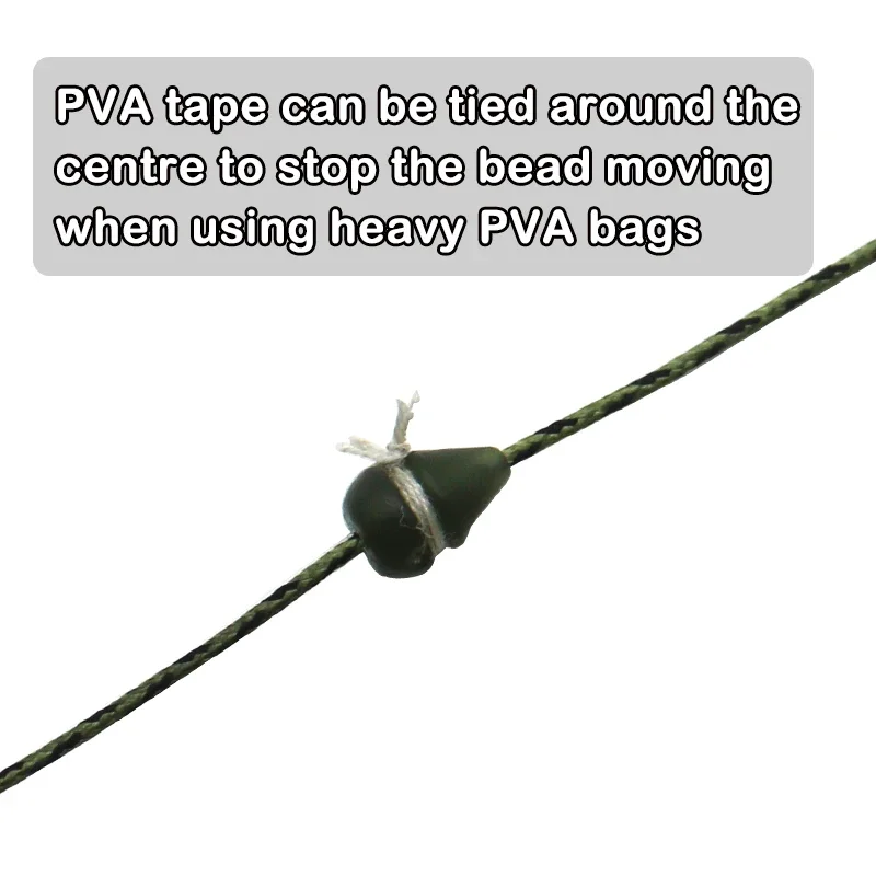 30 Uds. Cuentas de pesca de carpa Heli Chod, cuentas verdes/marrones para helicópteros, aparejos de Terminal de pesca de carpa, herramienta de accesorios - imagen 3