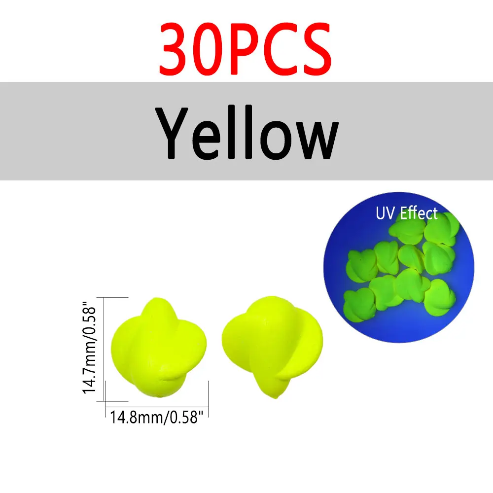 30pcs Yellow