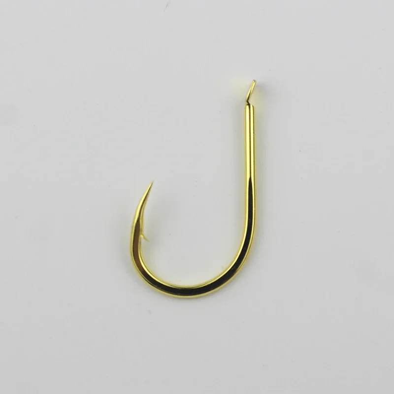 Anzuelo Karpik dorado twist shank con púas para carpa - imagen 5