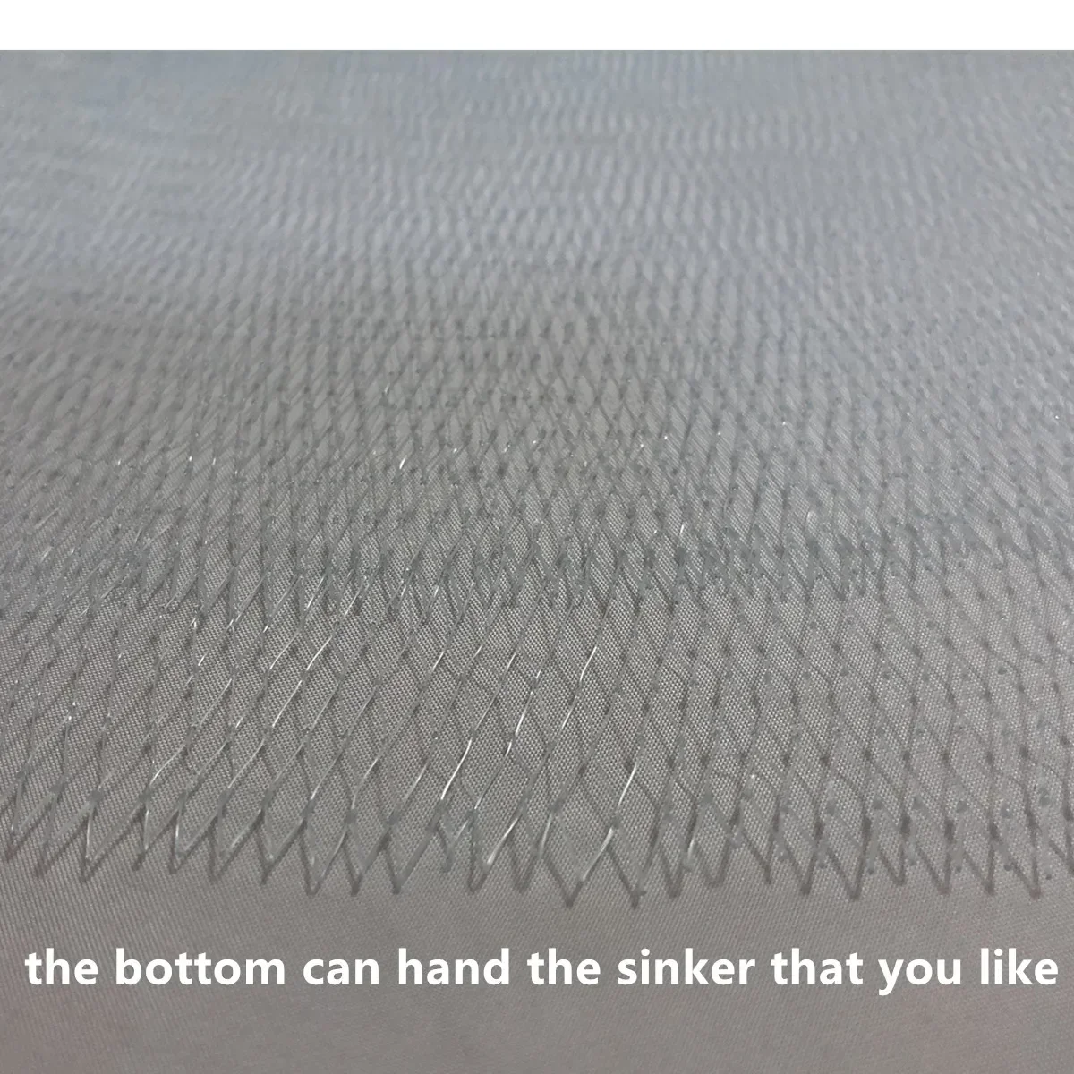 POUI COME DREAM Red de fundición semiacabada, red de pesca de nailon monofilamento, malla de 7mm, accesorios de red para lanzar a mano, altura 2m-3,4m - imagen 5