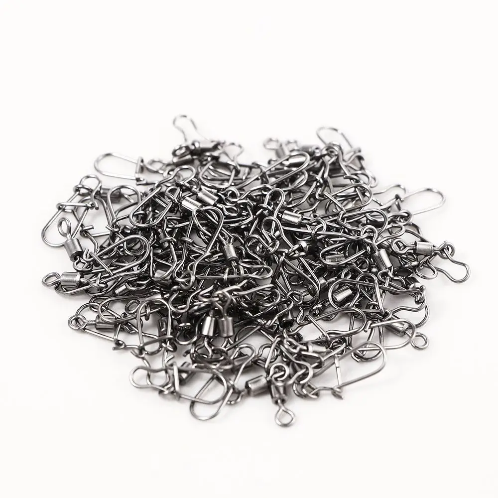 Pin de anzuelo de pesca a presión, herramientas de pesca, conector giratorio, Pin de enclavamiento - imagen 4