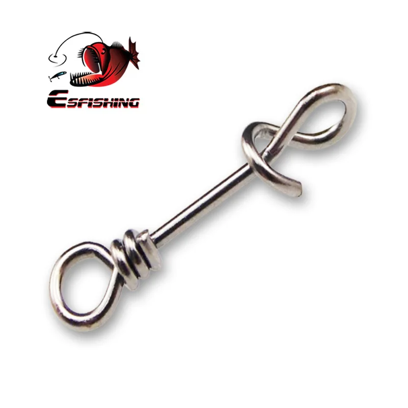 KESFISHING 30 Uds bloqueo rápido Snap Pesca conector anzuelo señuelos aparejos accesorios de - imagen 5
