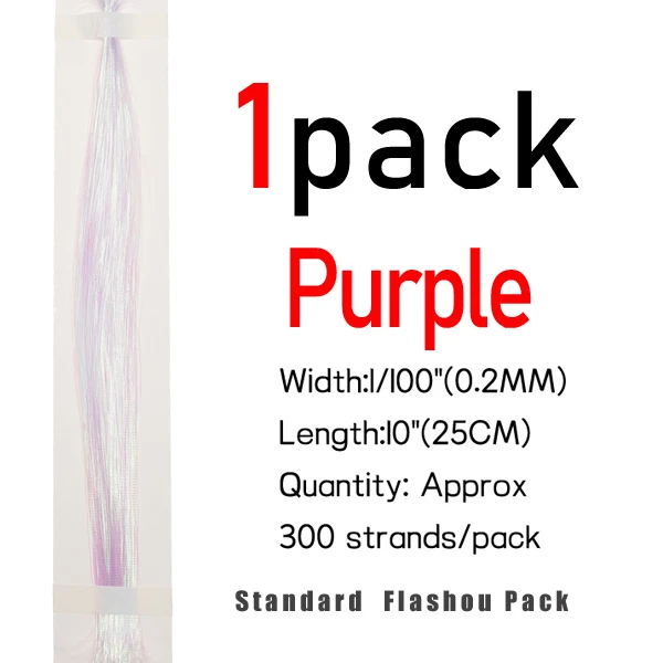 1 pack Purple