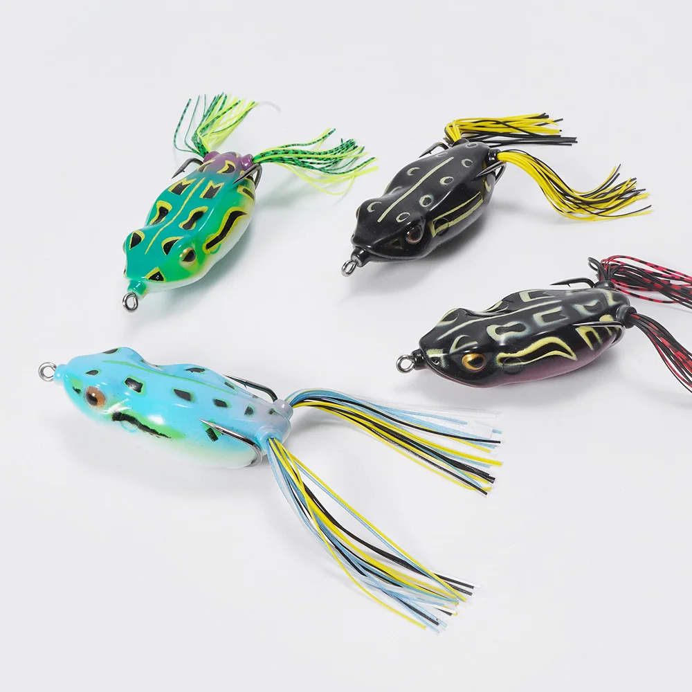 Noeby Rana Walking – Señuelo Frog cuerpo hueco para bass y perca - imagen 5