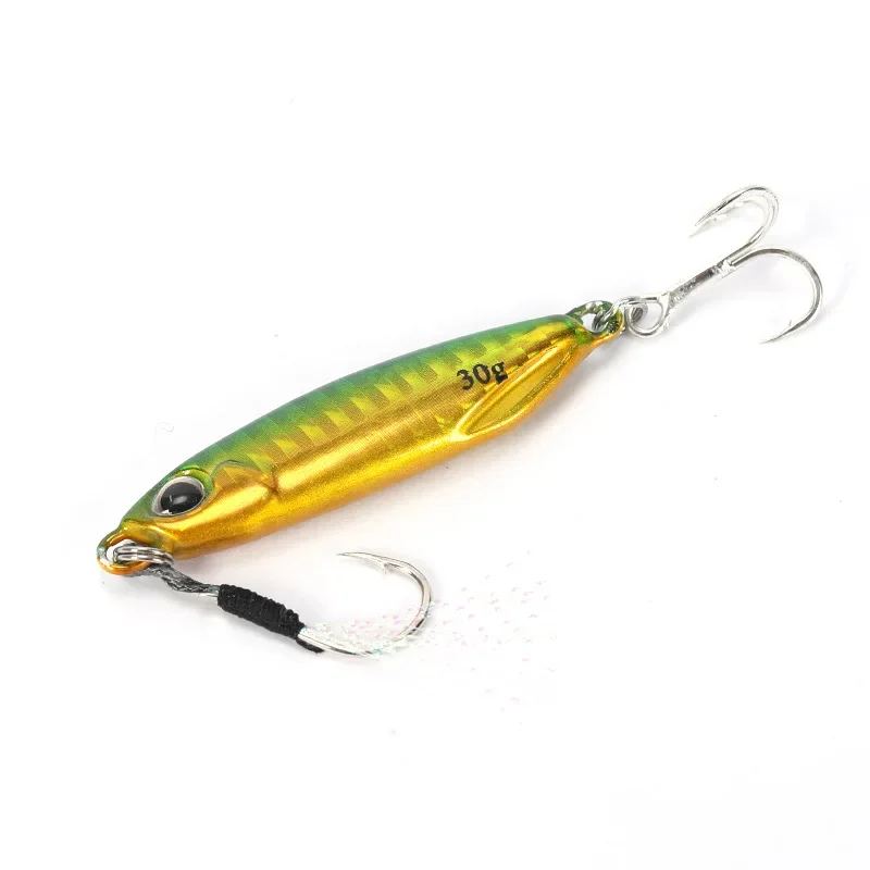 Pesca en el mar, cuchara de Jigging de Metal, impresión 3D, cebo Artificial láser, plantilla de pesca en barco, señuelos de pesca de peces súper duros - imagen 5