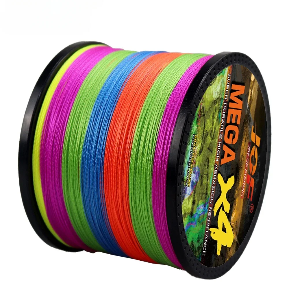 JOF Pesca multifilamento antimordida hilo de pescar trenzado X4/16 1000M Superpotencia 10-200LB alambre de PE multifilamento todo para aguas - imagen 4