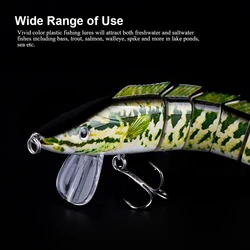 Hanlin Swimbait 230mm 42g – Cola de pelo multiarticulado lucio lubina