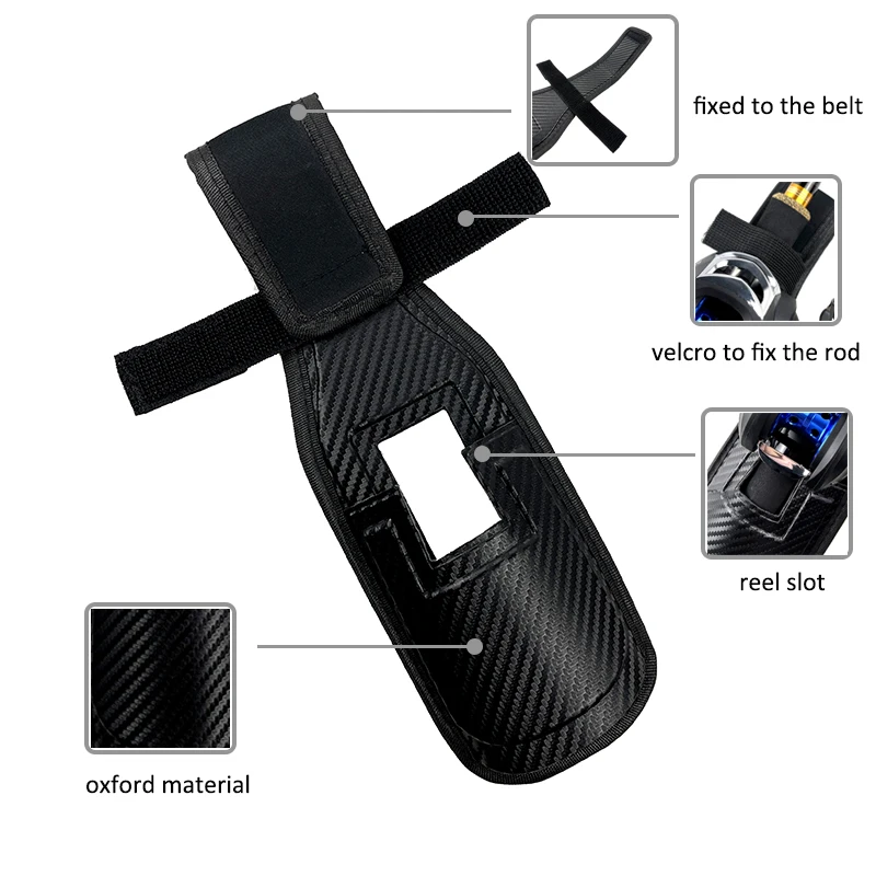 Soporte para caña de pescar, cinturón de sujeción para fundición de Surf, herramienta de pesca con señuelo al aire libre - imagen 4