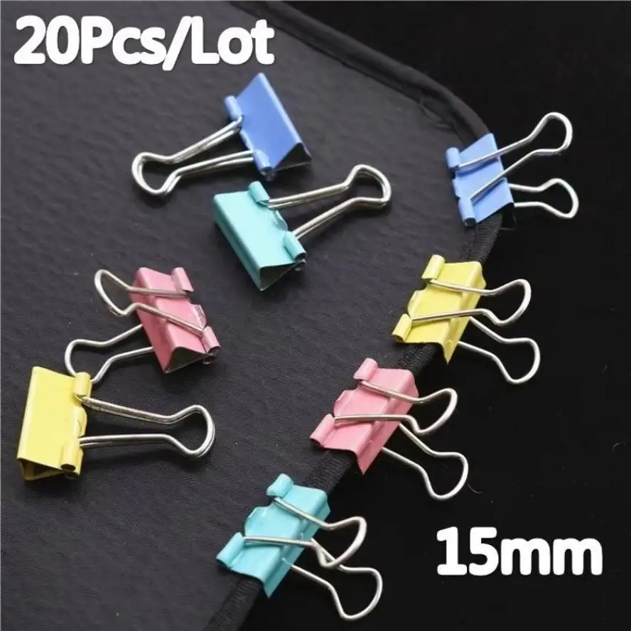 Clips metálicos de pesca 15mm – Conexión giratoria para aparejos