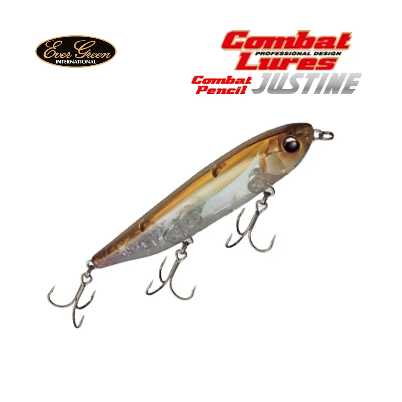 Japón Evergreen señuelo lápiz de agua palabra perro 115Jastine95 cebo falso silencioso de largo alcance - imagen 2