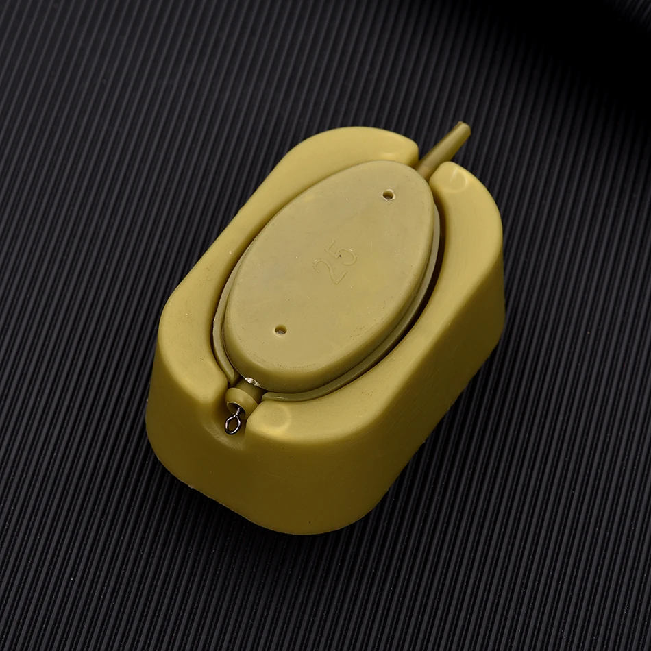 BLUEBROOK-Juego de alimentadores de método en línea, molde lanzador de cebo, juego de plomada, herramienta de soporte de cebo de pesca de carpa, 4 alimentadores/juego - imagen 5