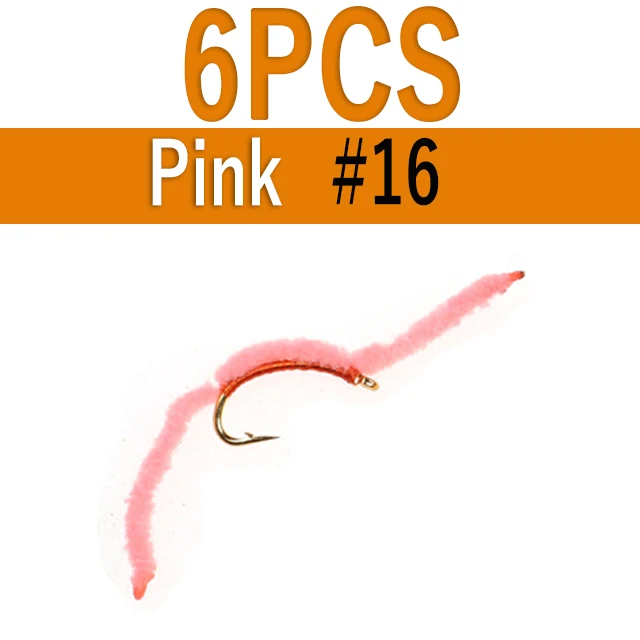 6pcs pink
