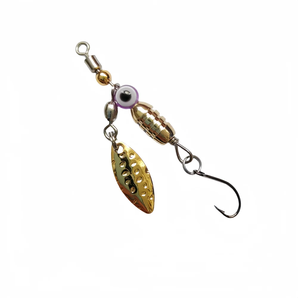 Señuelo de Metal VIB de 3,5g, señuelo de fundición larga, Spinner giratorio, cuchara de lentejuelas que se hunde, cebo Wobbler de agua profunda, aparejos de pesca de Lucio