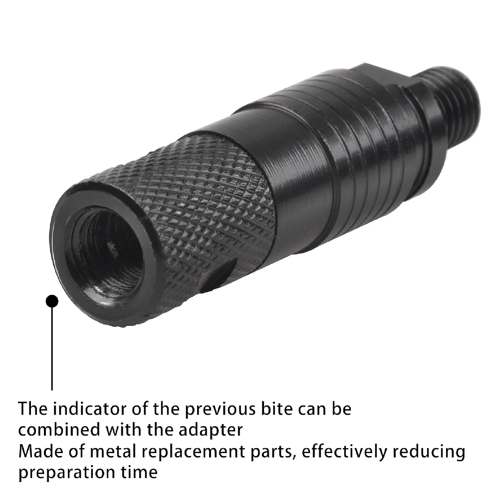 Alarma de mordedura de pesca, conector de liberación rápida, adaptador de alarmas de carpa, varillas bancarias, soporte de campana para morder, aparejos de soporte, 3 uds. - imagen 4