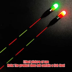 5 Piezas de Luces LED Luminosas Flotantes para Pesca, con Cambio de Color, Tipo Palo, Cabeza Gruesa, Accesorios de Pesca