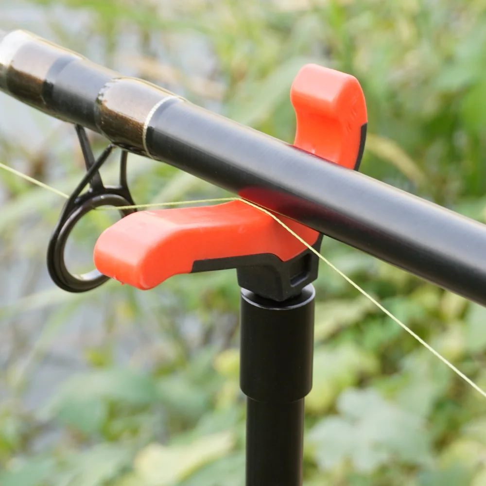 Cabezal de apoyo para caña de pescar Hirisi, cabezal de soporte para caña de pescar de carpa de plástico, accesorios de soporte para caña de pescar AC202 - imagen 4