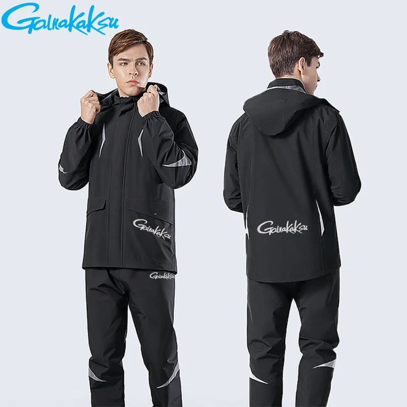 Chubasquero Pesca Reflectante Nocturno – Impermeable y Cortavientos - imagen 2