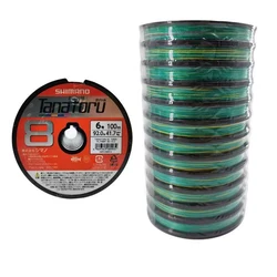 Tanatoru X8 Línea trenzada de PE para jigging oceánico y roca