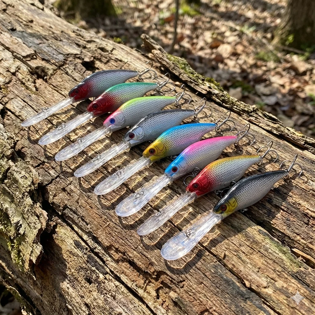 Señuelo Minnow Labio Largo Wobbler para Lubina y Lucio Buceo Profundo - imagen 4