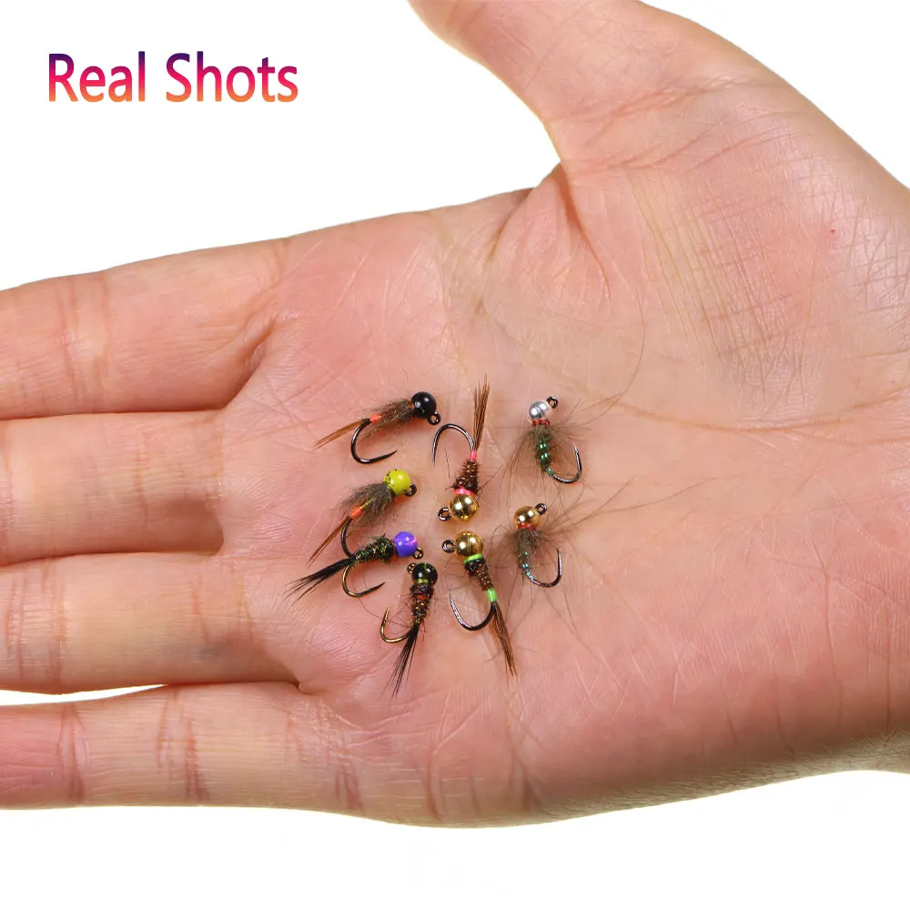 Bimoo Señuelos Perdigón Tungsteno – Hundimiento Rápido Trucha - imagen 5