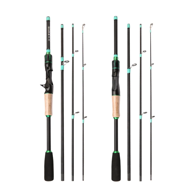 Señuelo giratorio de fundición Angelrute Solid ML punta 18 m caña de jigging de trucha ultraligera 4/5 secciones pesca - imagen 5